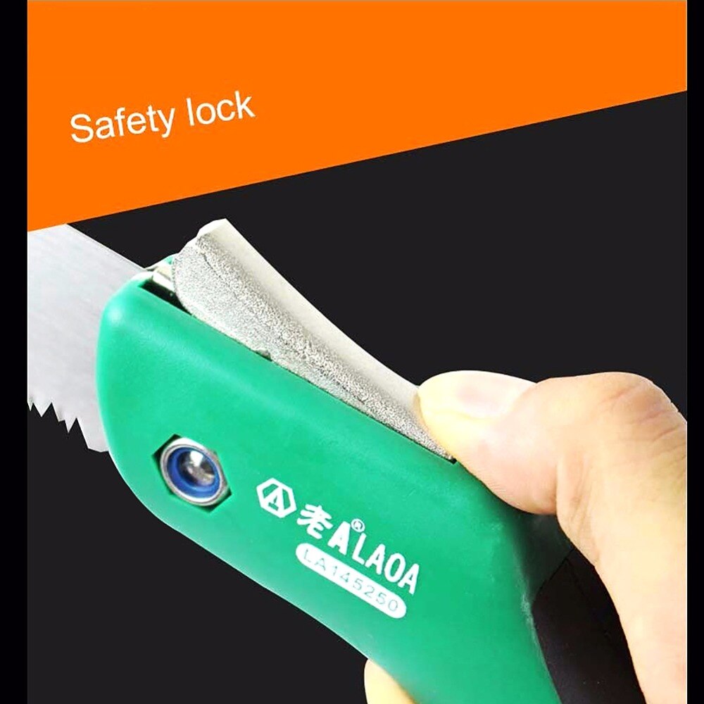 LAOA Camping Foldable Saw Portable Secateurs Gardening Pruner 10 Inch Tree Trimmers Camping Tool for Woodworking Saw Trees