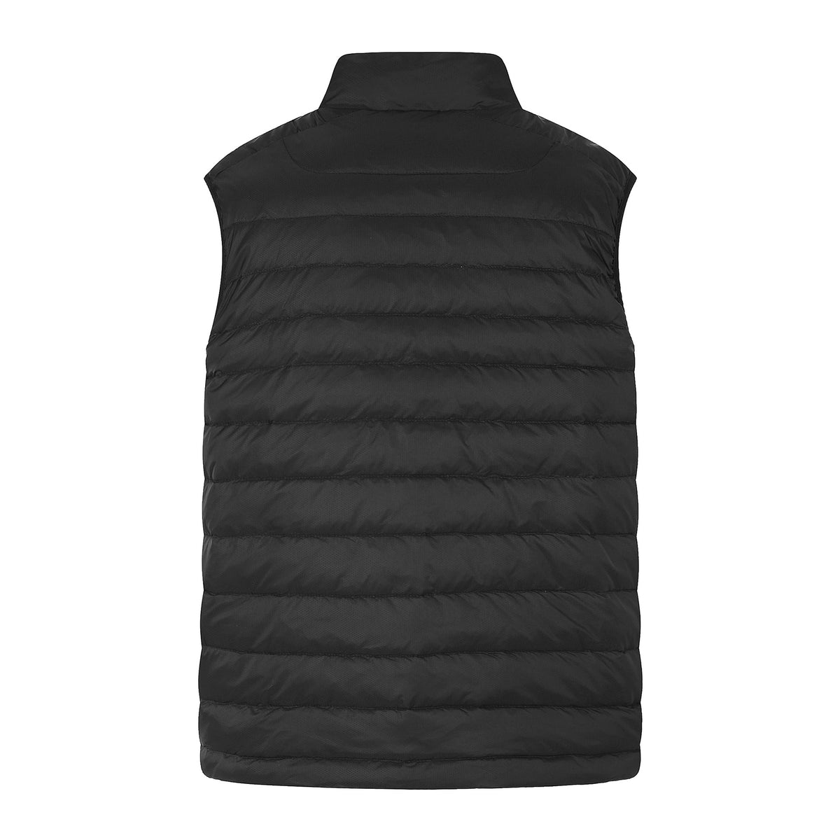 Lightweight Down Vest for Men and Women, Horizontal Quilting Multi-Zipper Pockets