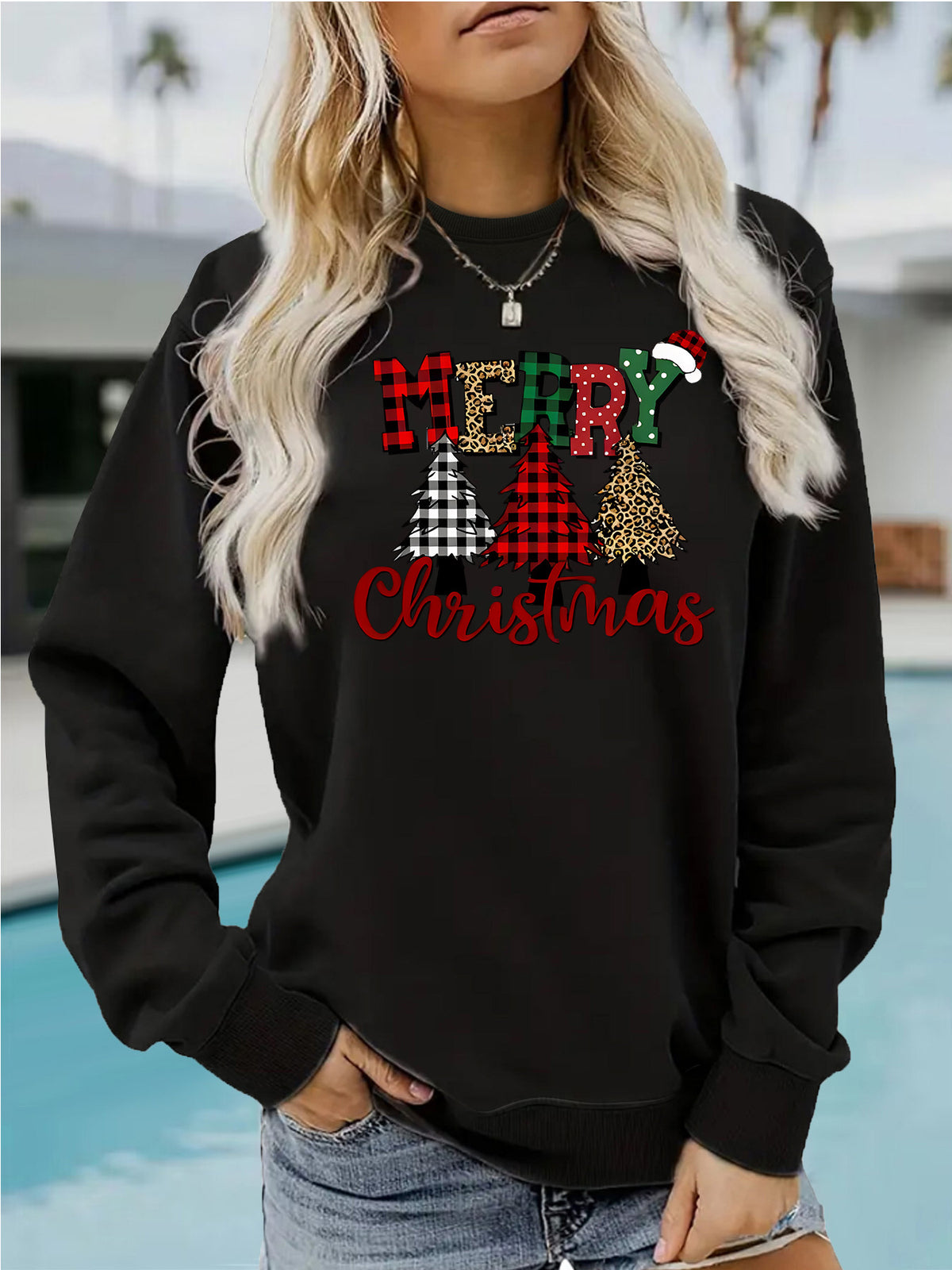 Long sleeved fleece hoodie
