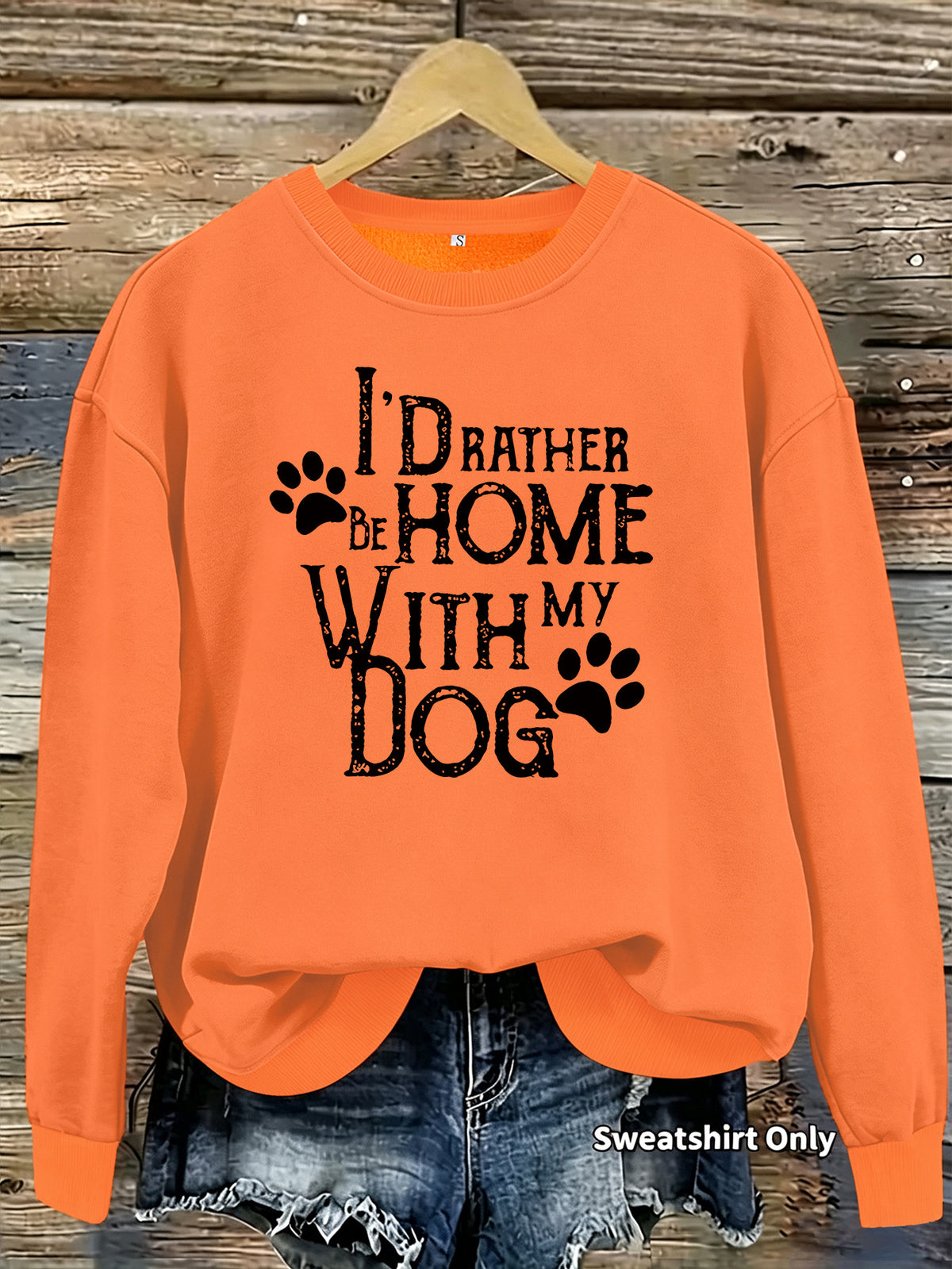 Dog enthusiast printed hoodie