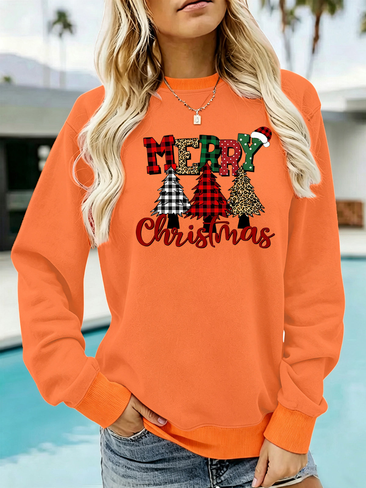 Long sleeved fleece hoodie