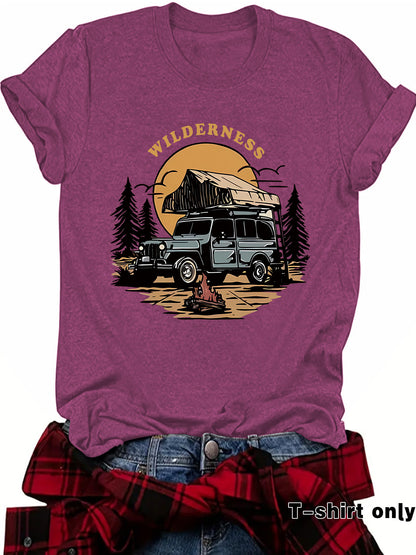 Short sleeved WILDERNESS camping vehicle
