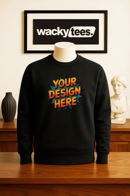 Your Custom Design - Logo - Portrait - Text - Artwork Digitally Printed Premium Graphic Tee Shirt