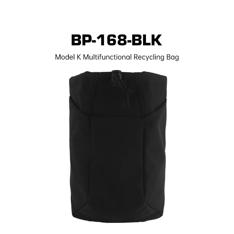 Tactical MOLLE Dump Pouch – Folding Magazine Recovery Bag, Hunting Waist Belt Multi-Purpose Recycling Pouch