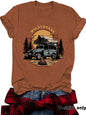 Short sleeved WILDERNESS camping vehicle
