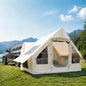 Inflatable Car Tent with Skylight – Blow Up Car Rear Tent with Pump, 6.3㎡ Air Glamping SUV Tailgate Tent