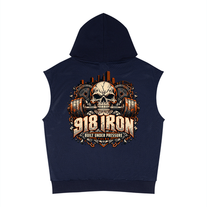 918 Iron Sleeveless Hoodie