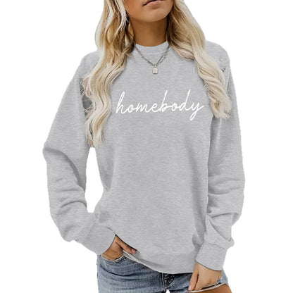 Round neck fleece hoodie