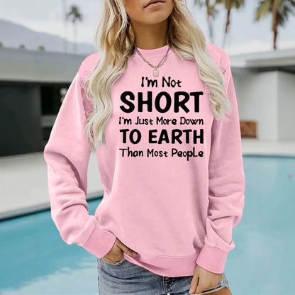 Round neck fleece hoodie