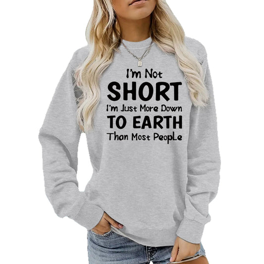 Round neck fleece hoodie