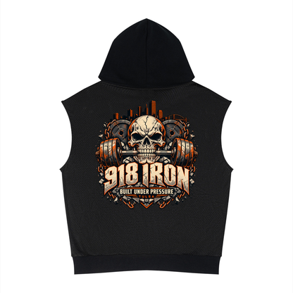 918 Iron Sleeveless Hoodie